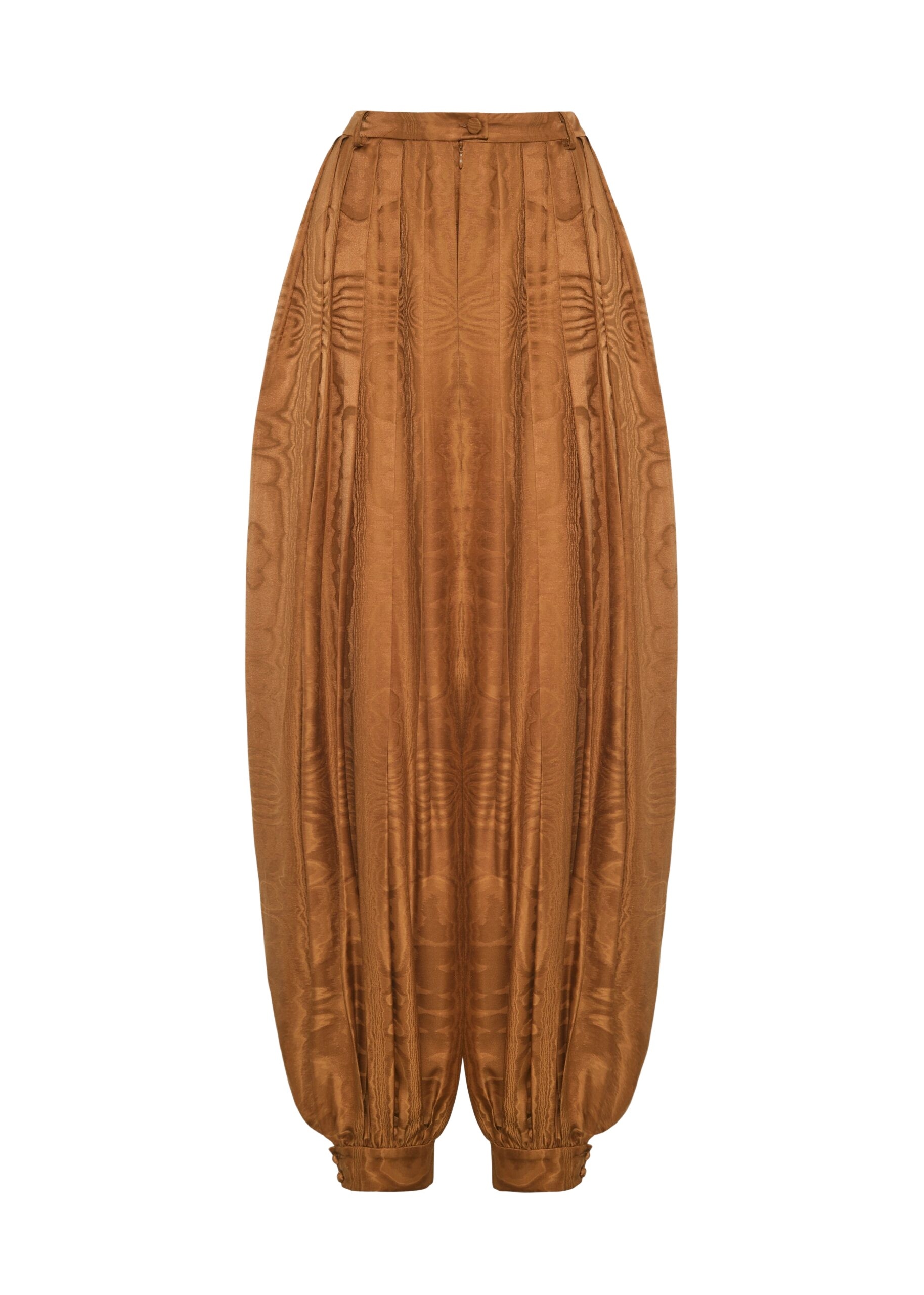 Adam Lippes Sarouel Pant in Cognac