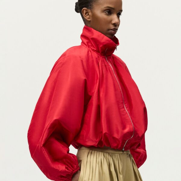 Red jacket