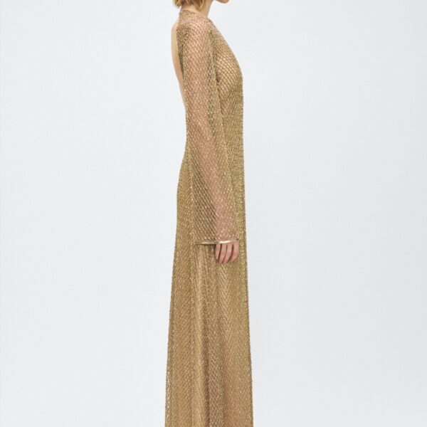 Metallic dress