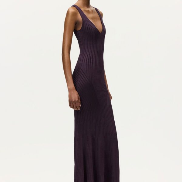 Purple knitwear