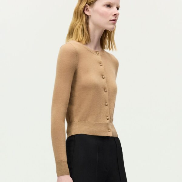 Beige knitwear