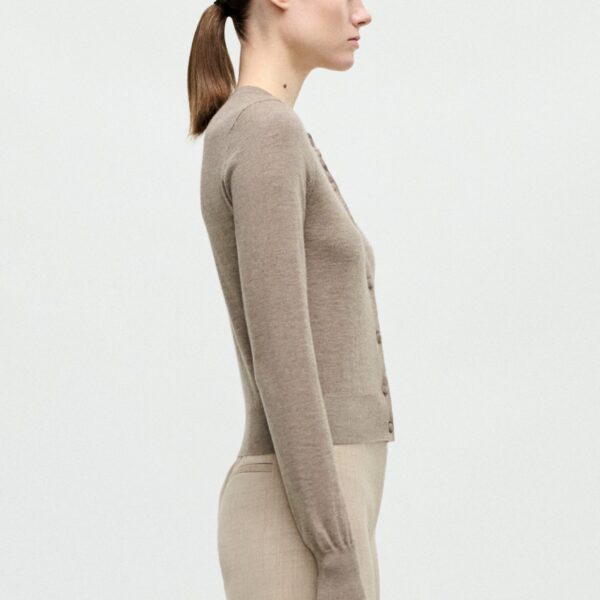 Beige knitwear