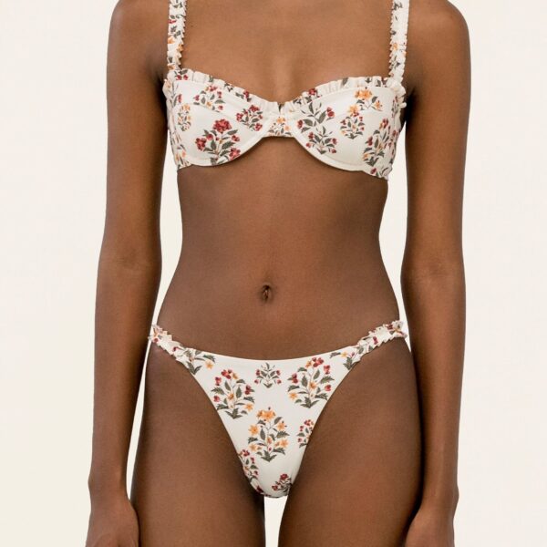 Agua by Agua Bendita Agraz Andes Bikini Top - Agua by Agua Bendita Beachwear - Artisanal Colombian Resort Wear at Coveti