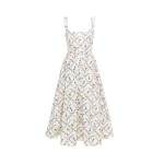 Agua by Agua Bendita Alcaparra Brisa Midi Dress - Agua by Agua Bendita Dresses - Artisanal Colombian Resort Wear at Coveti