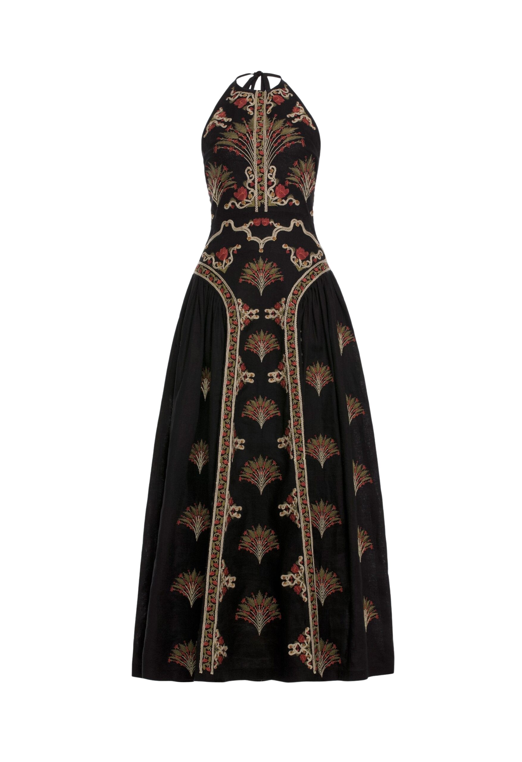 Agua by Agua Bendita Balsa Andes Midi Dress - Agua by Agua Bendita Dresses - Artisanal Colombian Resort Wear at Coveti