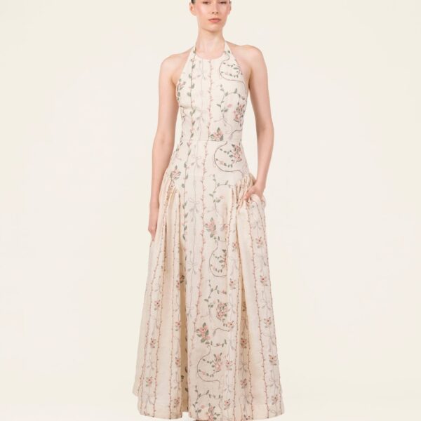 Agua by Agua Bendita Balsa Navegante Midi Dress - Agua by Agua Bendita Dresses - Artisanal Colombian Resort Wear at Coveti