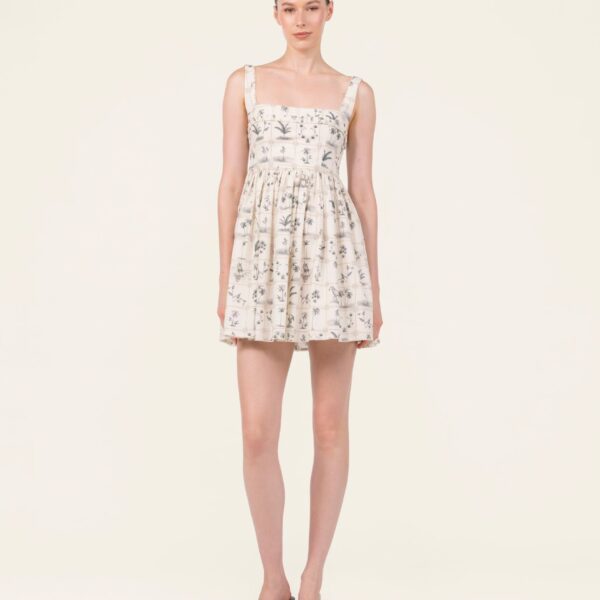Agua by Agua Bendita Barbara Arena Mini Dress - Agua by Agua Bendita Dresses - Artisanal Colombian Resort Wear at Coveti