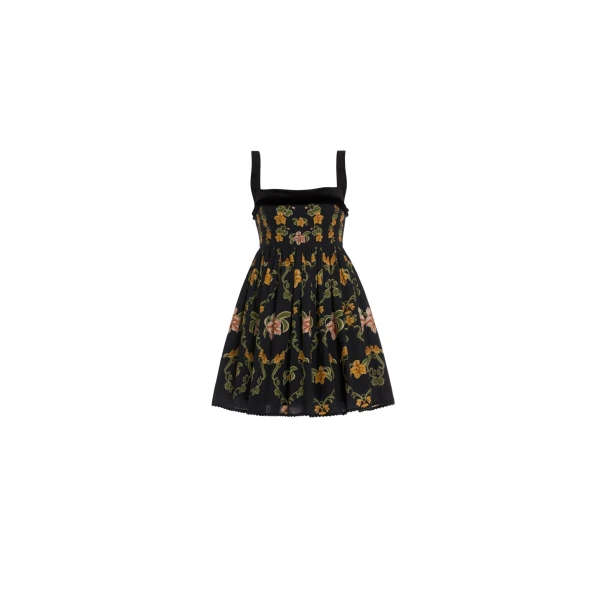 Agua by Agua Bendita Barbara Cordillera Mini Dress - Agua by Agua Bendita Dresses - Artisanal Colombian Resort Wear at Coveti