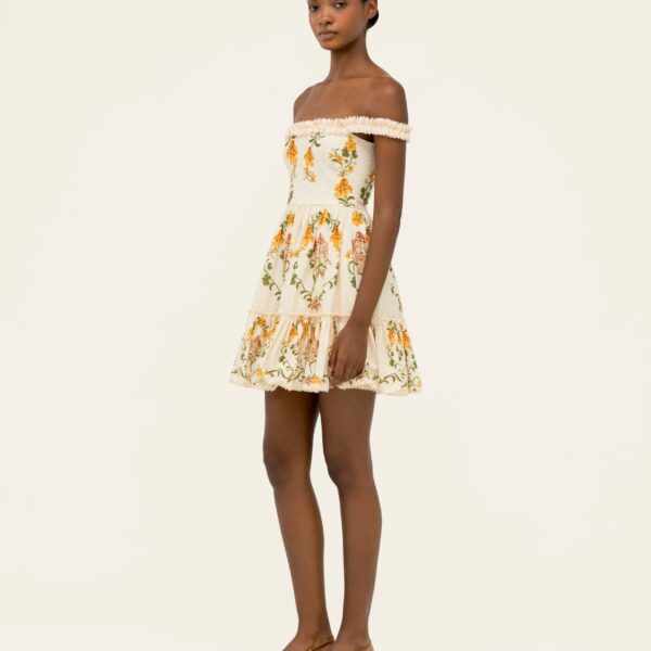 Agua by Agua Bendita Boreal Cordillera Mini Dress - Agua by Agua Bendita Dresses - Artisanal Colombian Resort Wear at Coveti