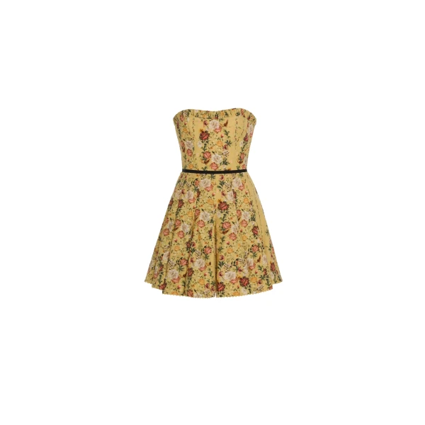 Agua by Agua Bendita Caudal Paramo Mini Dress - Agua by Agua Bendita Dresses - Artisanal Colombian Resort Wear at Coveti