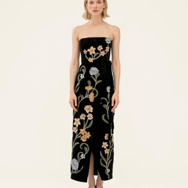 Agua by Agua Bendita Cinefila Laguna Maxi Dress - Agua by Agua Bendita Dresses - Artisanal Colombian Resort Wear at Coveti
