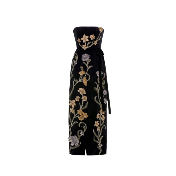Agua by Agua Bendita Cinefila Laguna Maxi Dress - Agua by Agua Bendita Dresses - Artisanal Colombian Resort Wear at Coveti