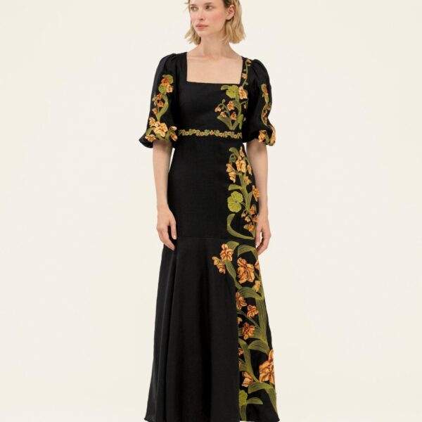 Agua by Agua Bendita Clavel Cordillera Maxi Dress - Agua by Agua Bendita Dresses - Artisanal Colombian Resort Wear at Coveti