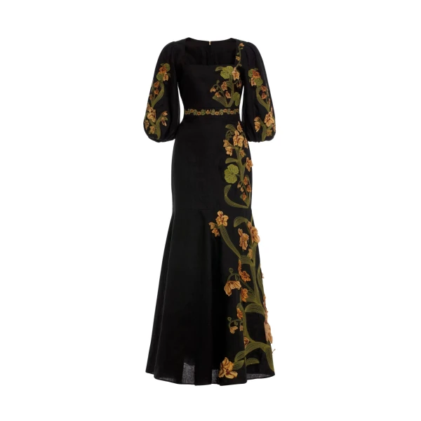 Agua by Agua Bendita Clavel Cordillera Maxi Dress - Agua by Agua Bendita Dresses - Artisanal Colombian Resort Wear at Coveti
