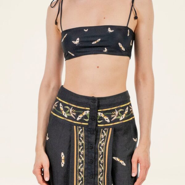 Agua by Agua Bendita Coralina Azucar Skirt - Agua by Agua Bendita Beachwear - Artisanal Colombian Resort Wear at Coveti
