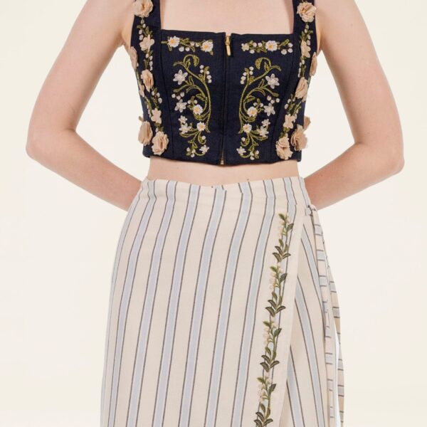 Agua by Agua Bendita Cornalina Valle Vest - Agua by Agua Bendita Tops - Artisanal Colombian Resort Wear at Coveti