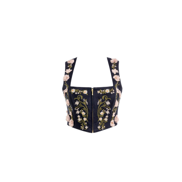 Agua by Agua Bendita Cornalina Valle Vest - Agua by Agua Bendita Tops - Artisanal Colombian Resort Wear at Coveti