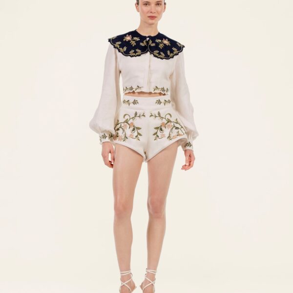 Agua by Agua Bendita Cumbre Valle Shirt - Agua by Agua Bendita Tops - Artisanal Colombian Resort Wear at Coveti