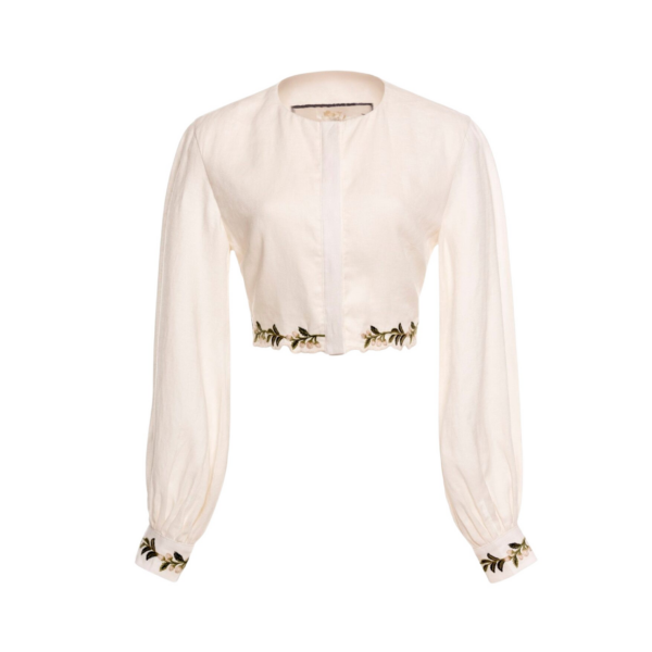 Agua by Agua Bendita Cumbre Valle Shirt - Agua by Agua Bendita Tops - Artisanal Colombian Resort Wear at Coveti