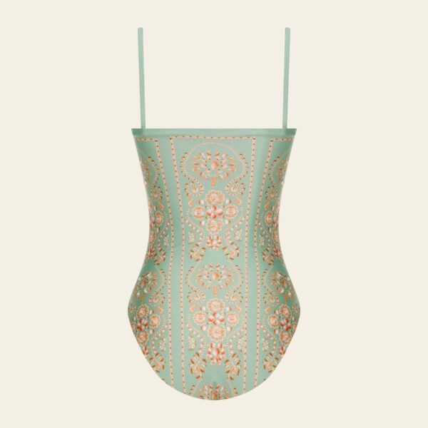 Agua by Agua Bendita Durazno Playa One Piece - Agua by Agua Bendita Beachwear - Artisanal Colombian Resort Wear at Coveti
