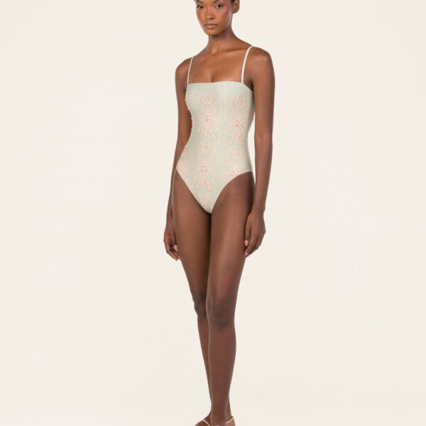 Agua by Agua Bendita Durazno Playa One Piece - Agua by Agua Bendita Beachwear - Artisanal Colombian Resort Wear at Coveti