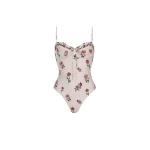 Agua by Agua Bendita Ébano Quebrada One Piece - Agua by Agua Bendita Beachwear - Artisanal Colombian Resort Wear at Coveti