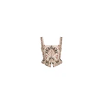 Agua by Agua Bendita Eslabon Andes Cropped Top - Agua by Agua Bendita Tops - Artisanal Colombian Resort Wear at Coveti