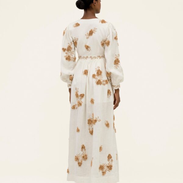 Agua by Agua Bendita Frambuesa Cordillera Maxi Dress - Agua by Agua Bendita Dresses - Artisanal Colombian Resort Wear at Coveti