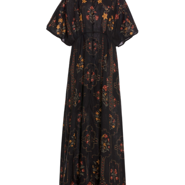 Agua by Agua Bendita Gesto Andes Kaftan - Agua by Agua Bendita Kimono - Artisanal Colombian Resort Wear at Coveti