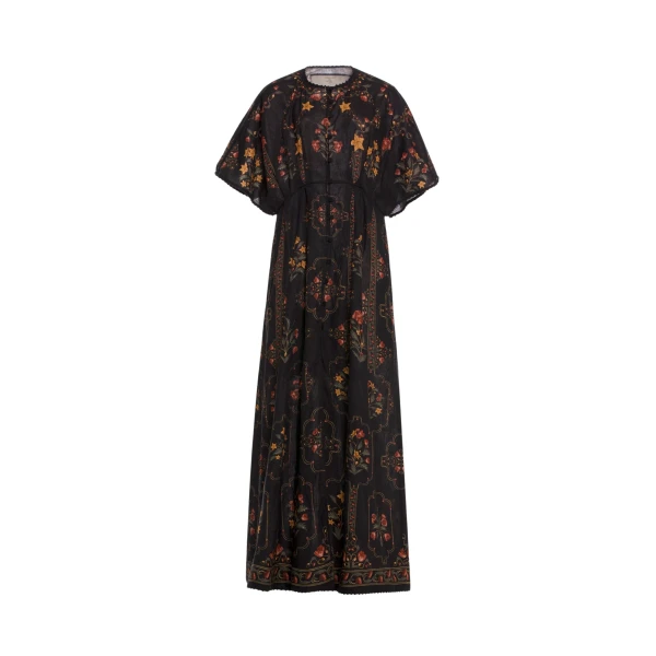 Agua by Agua Bendita Gesto Andes Kaftan - Agua by Agua Bendita Kimono - Artisanal Colombian Resort Wear at Coveti