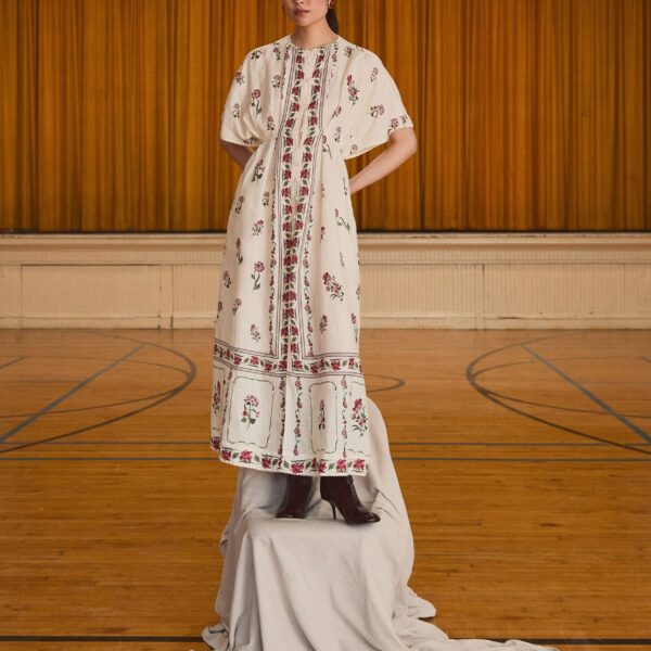 Agua by Agua Bendita Gesto Quebrada Kaftan - Agua by Agua Bendita Kimono - Artisanal Colombian Resort Wear at Coveti