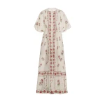 Agua by Agua Bendita Gesto Quebrada Kaftan - Agua by Agua Bendita Kimono - Artisanal Colombian Resort Wear at Coveti