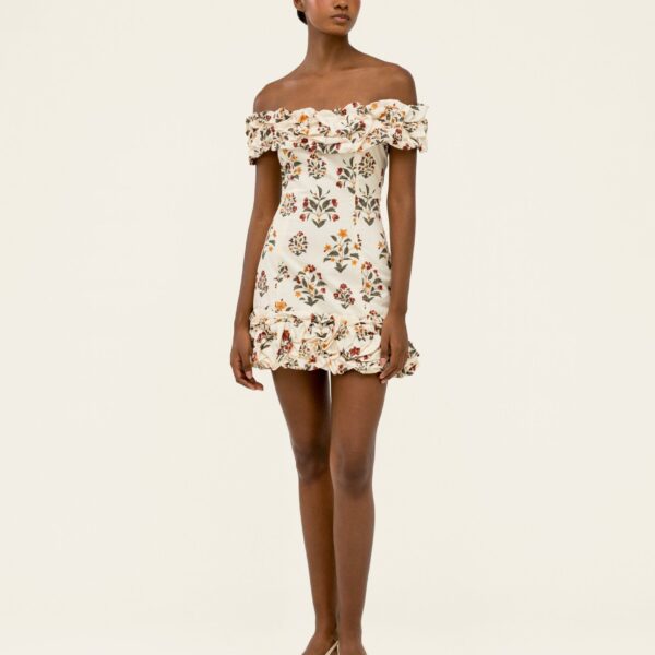 Agua by Agua Bendita Jardín Andes Mini Dress - Agua by Agua Bendita Dresses - Artisanal Colombian Resort Wear at Coveti