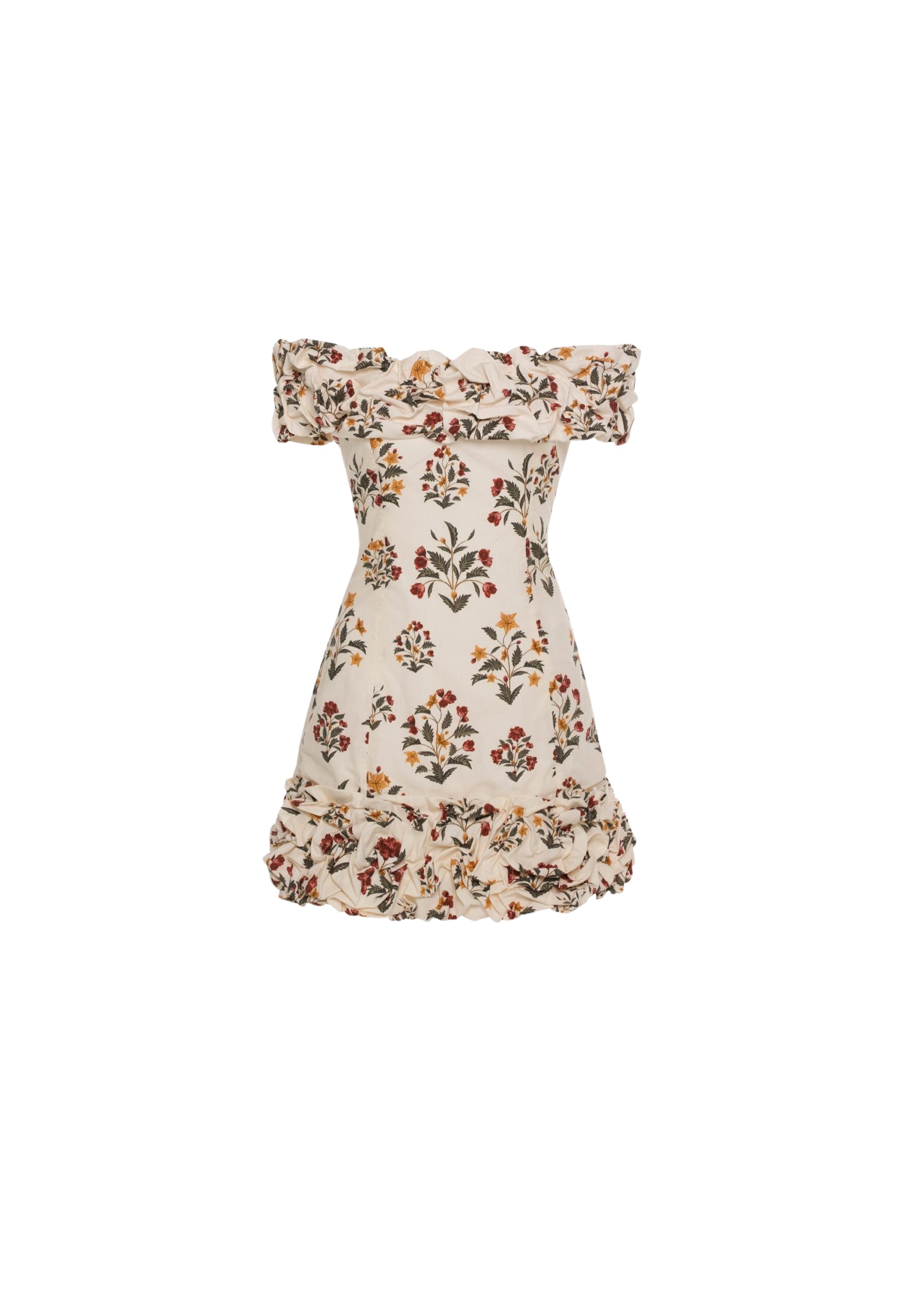 Agua by Agua Bendita Jardín Andes Mini Dress - Agua by Agua Bendita Dresses - Artisanal Colombian Resort Wear at Coveti