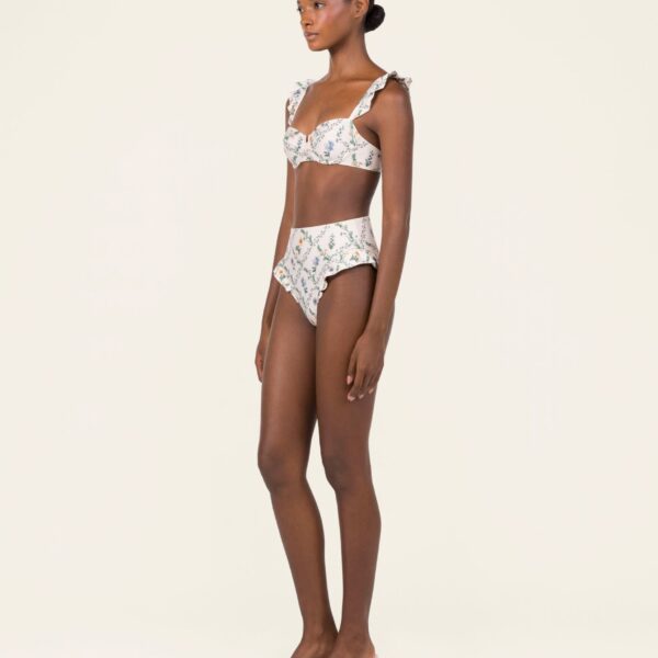 Agua by Agua Bendita Jengibre Brisa Bikini Bottom - Agua by Agua Bendita Beachwear - Artisanal Colombian Resort Wear at Coveti