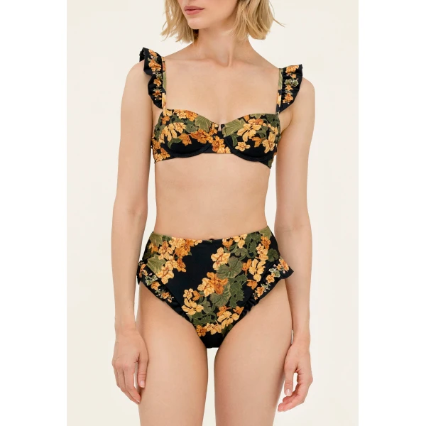 Agua By Agua Bendita Jengibre Cordillera Bikini Bottom, view 6