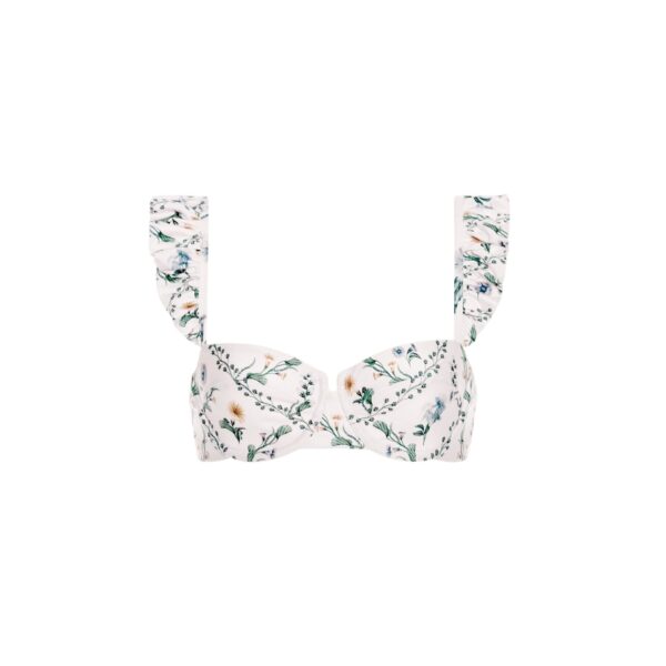 Agua by Agua Bendita Kiwi Brisa Bikini Top - Agua by Agua Bendita Beachwear - Artisanal Colombian Resort Wear at Coveti