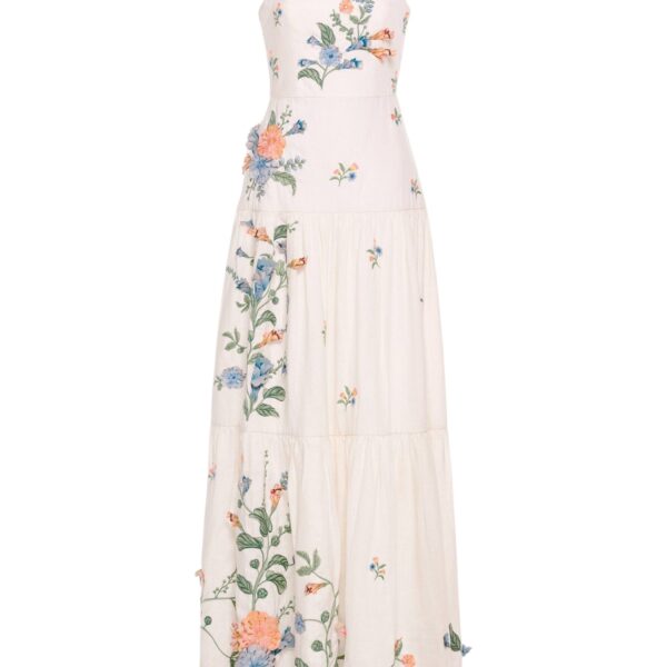 Agua by Agua Bendita Lima Brisa Maxi Dress - Agua by Agua Bendita Dresses - Artisanal Colombian Resort Wear at Coveti