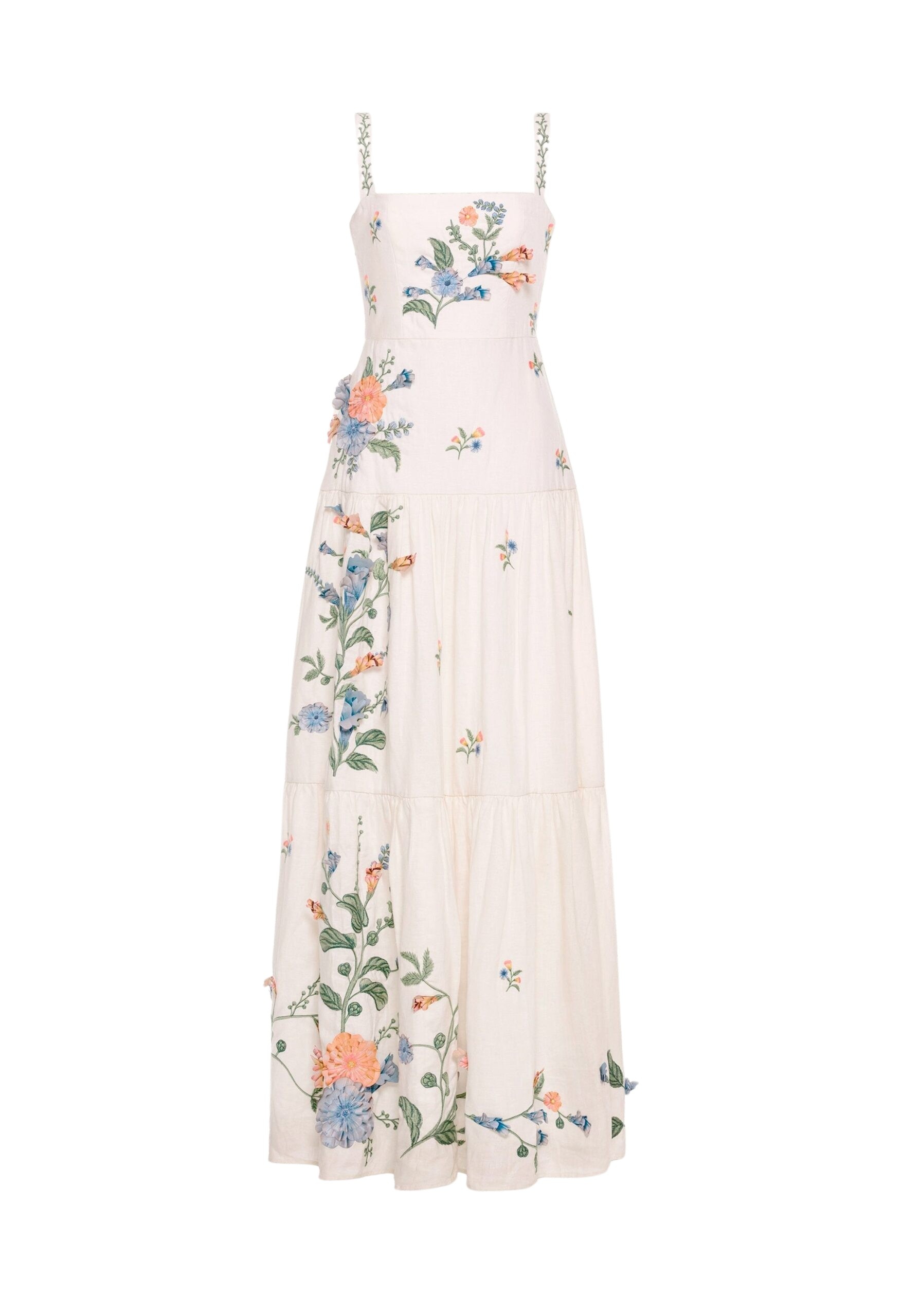Agua by Agua Bendita Lima Brisa Maxi Dress - Agua by Agua Bendita Dresses - Artisanal Colombian Resort Wear at Coveti