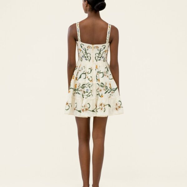 Agua by Agua Bendita Lima Laguna Mini Dress - Agua by Agua Bendita Dresses - Artisanal Colombian Resort Wear at Coveti