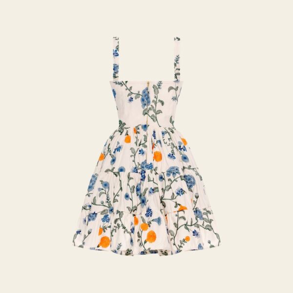 Agua by Agua Bendita Lima Mini Brisa Mini Dress - Agua by Agua Bendita Dresses - Artisanal Colombian Resort Wear at Coveti