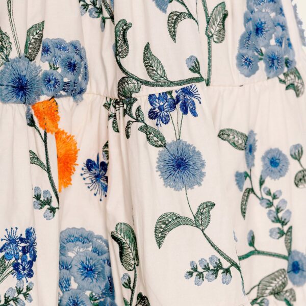 Agua by Agua Bendita Lima Mini Brisa Mini Dress - Agua by Agua Bendita Dresses - Artisanal Colombian Resort Wear at Coveti
