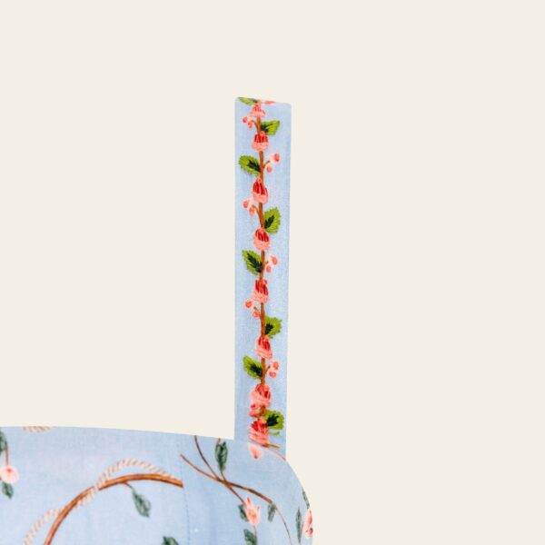 Agua by Agua Bendita Lima Mini Navegante Mini Dress - Agua by Agua Bendita Dresses - Artisanal Colombian Resort Wear at Coveti