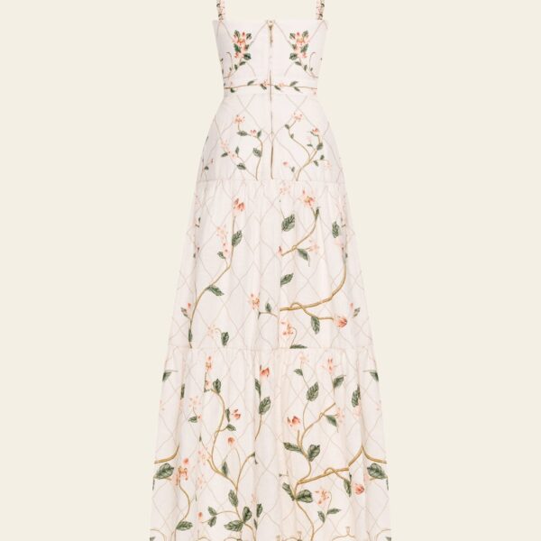 Agua by Agua Bendita Lima Navegante Maxi Dress - Agua by Agua Bendita Dresses - Artisanal Colombian Resort Wear at Coveti
