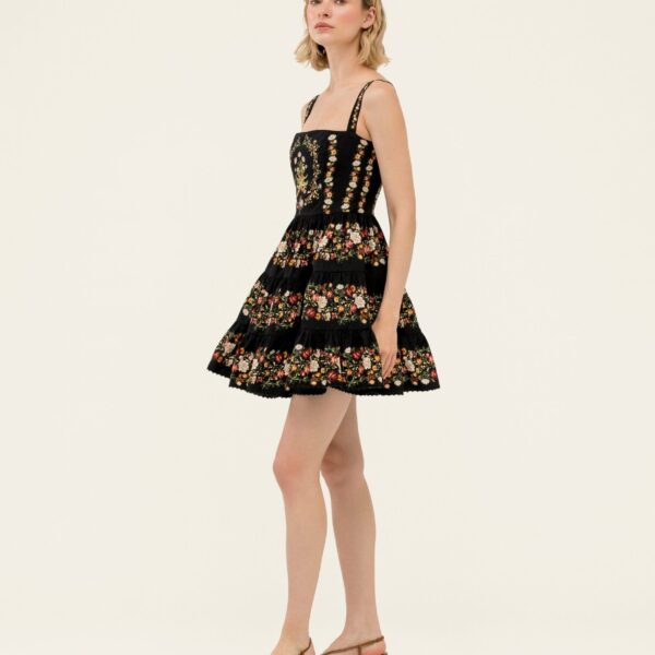 Agua by Agua Bendita Lima Paramo Mini Dress - Agua by Agua Bendita Dresses - Artisanal Colombian Resort Wear at Coveti