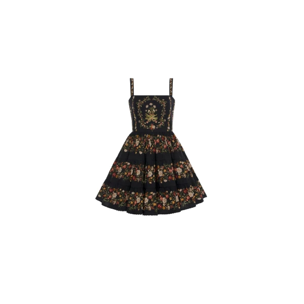 Agua by Agua Bendita Lima Paramo Mini Dress - Agua by Agua Bendita Dresses - Artisanal Colombian Resort Wear at Coveti