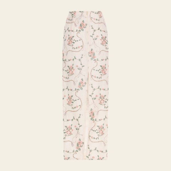 Agua by Agua Bendita Lirica Navegante Maxi Skirt - Agua by Agua Bendita Skirts - Artisanal Colombian Resort Wear at Coveti