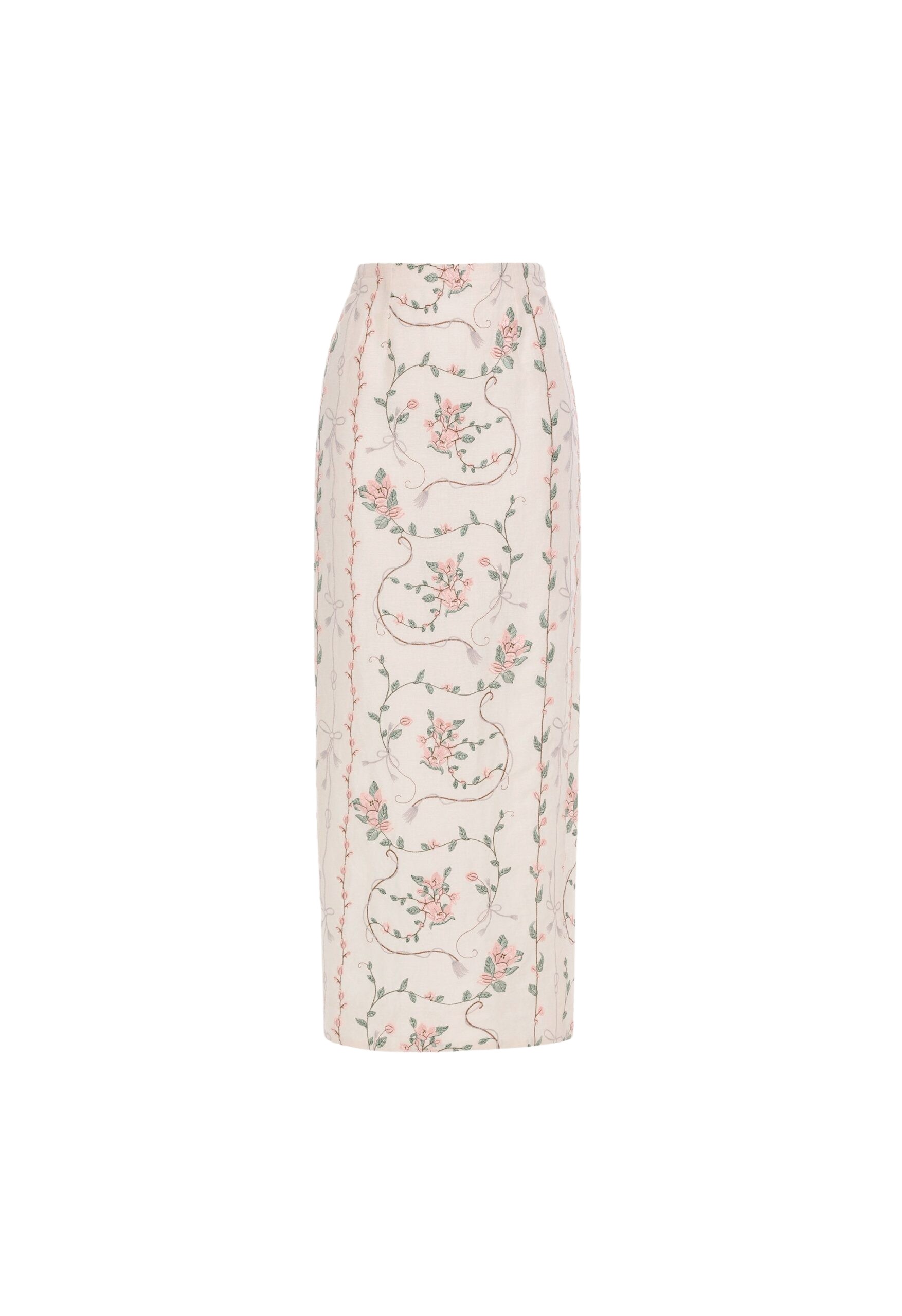 Agua by Agua Bendita Lirica Navegante Maxi Skirt - Agua by Agua Bendita Skirts - Artisanal Colombian Resort Wear at Coveti