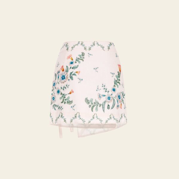 Agua by Agua Bendita Luna Brisa Pareo Mini - Agua by Agua Bendita Beachwear - Artisanal Colombian Resort Wear at Coveti
