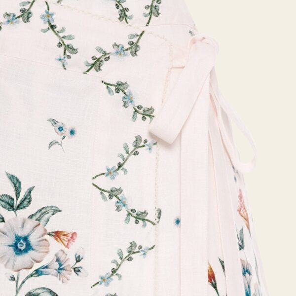 Agua by Agua Bendita Luna Brisa Pareo Mini - Agua by Agua Bendita Beachwear - Artisanal Colombian Resort Wear at Coveti
